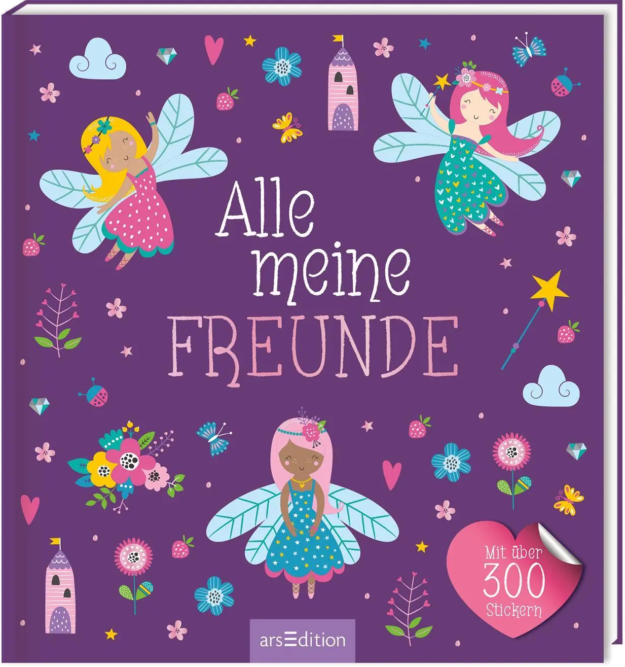 Cover: 4014489127635 | Alle meine Freunde - Feen Mit über 300 Stickern | Buch | 64 S. | 2024