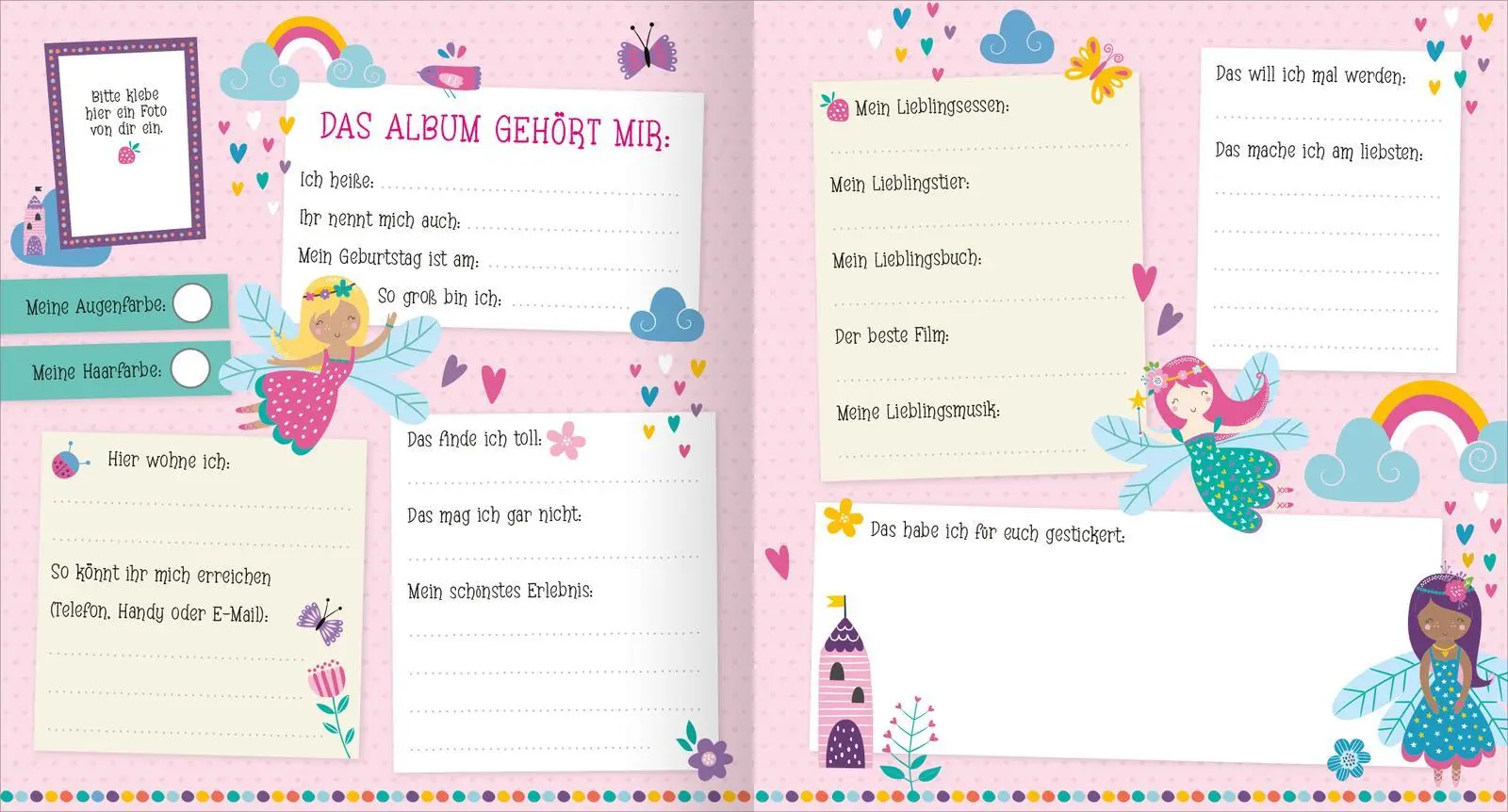Bild: 4014489127635 | Alle meine Freunde - Feen Mit über 300 Stickern | Buch | 64 S. | 2024