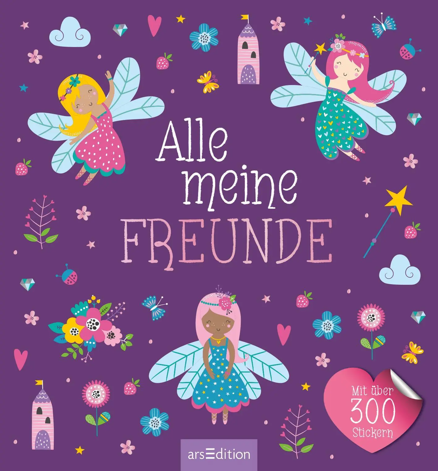 Bild: 4014489127635 | Alle meine Freunde - Feen Mit über 300 Stickern | Buch | 64 S. | 2024