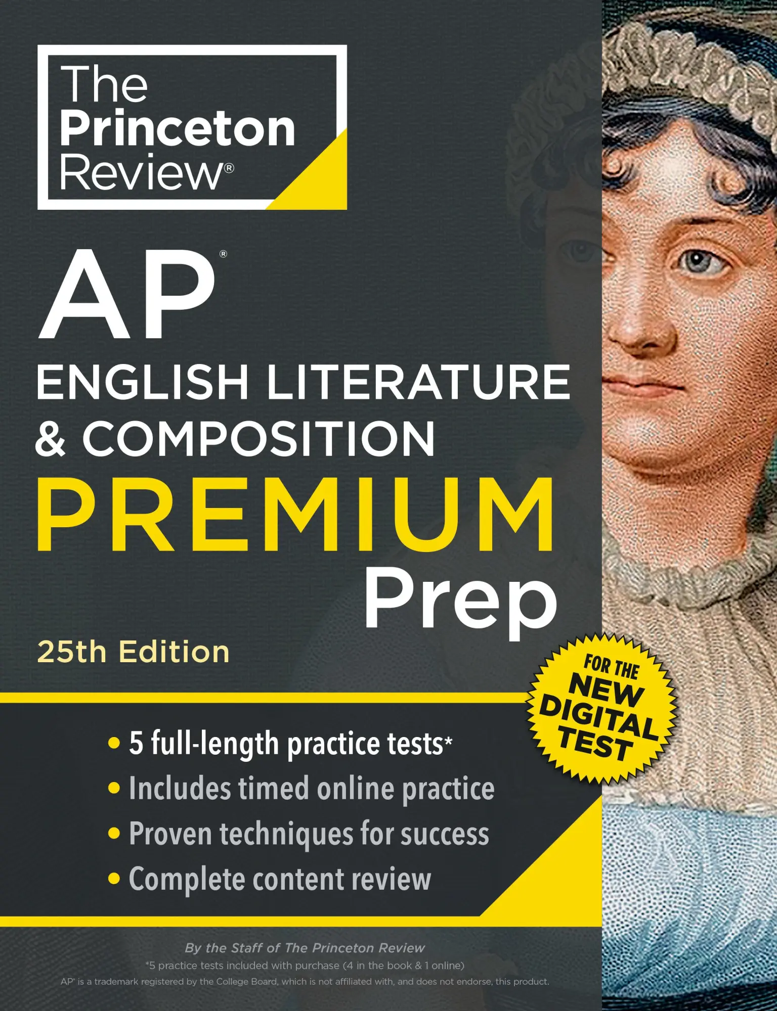 Cover: 9780593517635 | Princeton Review AP English Literature &amp; Composition Premium Prep,...