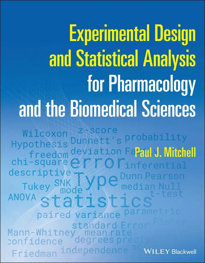 Cover: 9781119437635 | Experimental Design and Statistical Analysis for Pharmacology and...