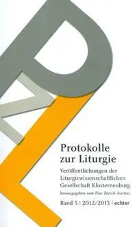 Cover: 9783429037635 | Protokolle zur Liturgie. Veröffentlichungen der...