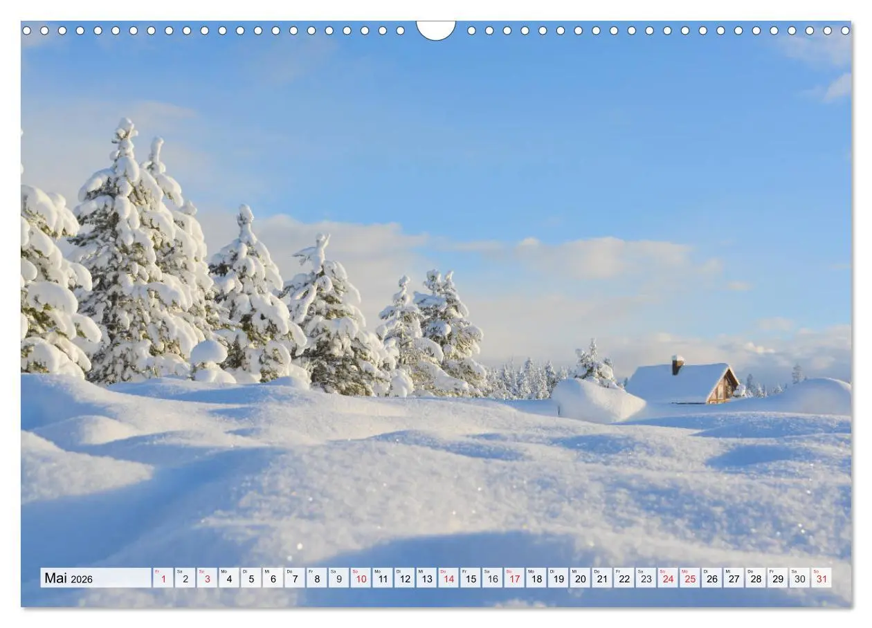 Bild: 9783457827635 | Winter. Zauberhafte Schneelandschaften (Wandkalender 2026 DIN A3...