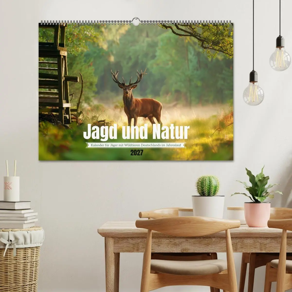 Bild: 9783516847635 | Jagd und Natur - Kalender für Jäger mit Wildtieren Deutschlands im...