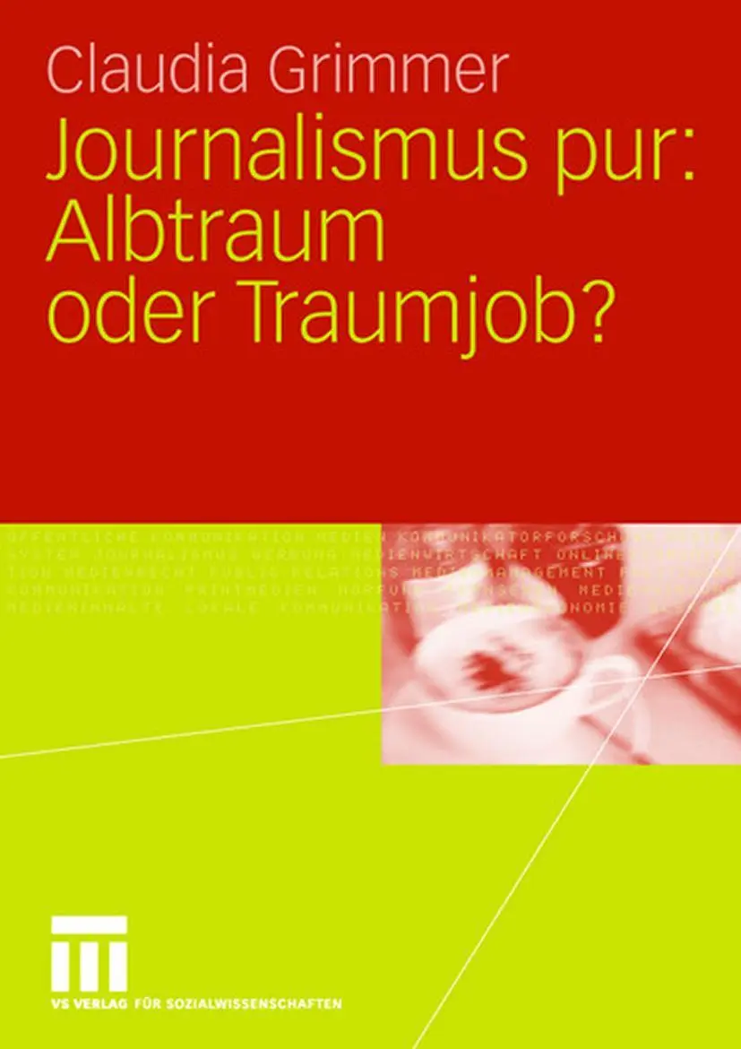 Cover: 9783531147635 | Journalismus pur: Albtraum oder Traumjob | Claudia Grimmer | Buch | vi