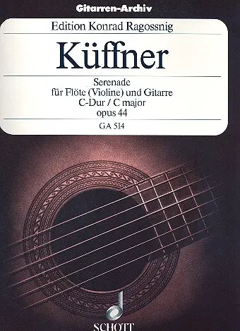 Cover: 9790001097635 | Serenade C Opus 44 | Joseph Kueffner | Buch | Schott Music