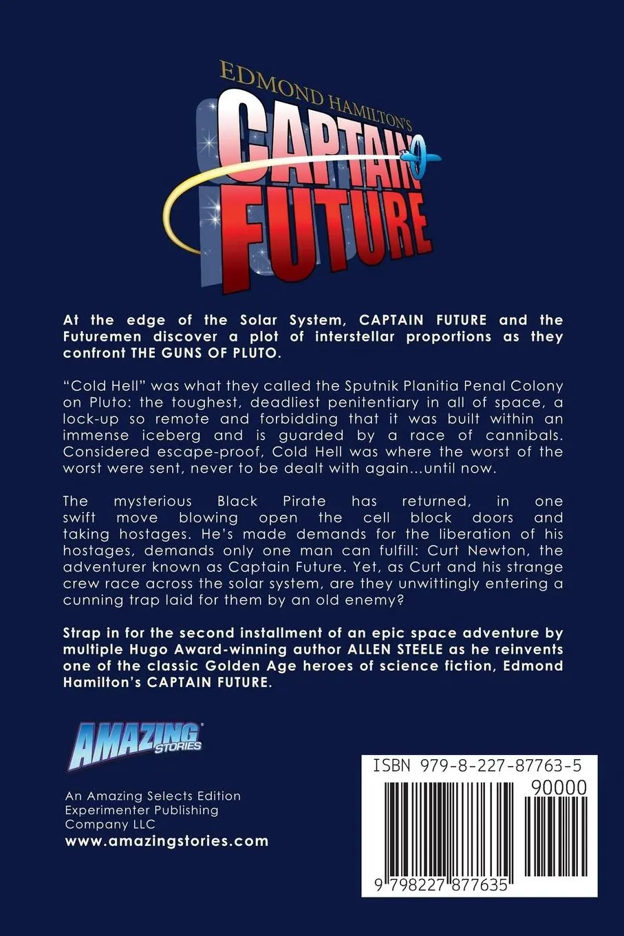 Rückseite: 9798227877635 | Captain Future | The Guns of Pluto | Allen Steele | Taschenbuch | 2021