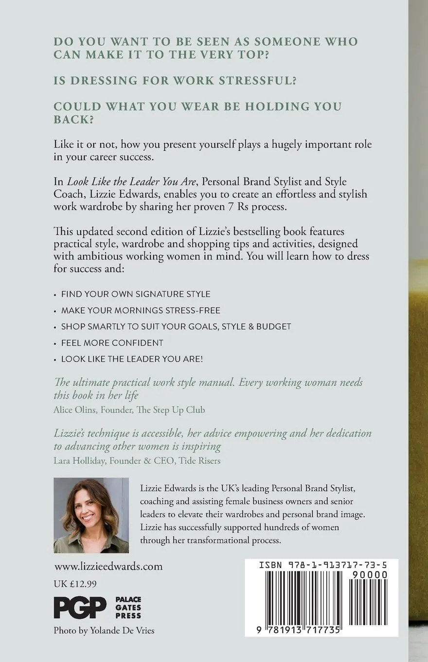 Rückseite: 9781913717735 | Look Like The Leader You Are | Lizzie Edwards | Taschenbuch | Englisch