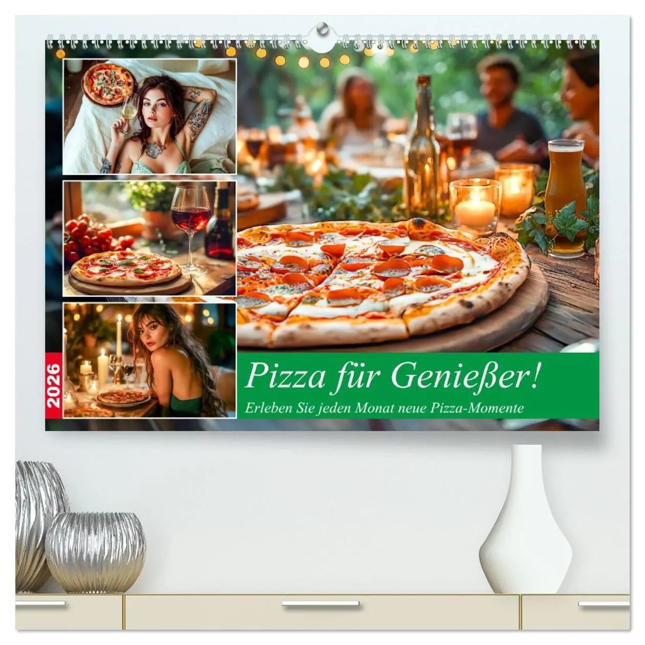 Cover: 9783457367735 | Pizza für Genießer! - Erleben Sie jeden Monat neue Pizza-Momente...