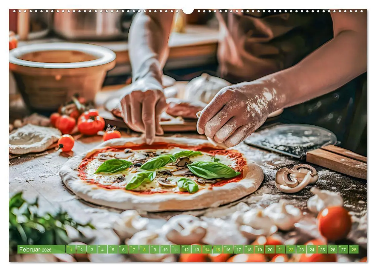 Bild: 9783457367735 | Pizza für Genießer! - Erleben Sie jeden Monat neue Pizza-Momente...
