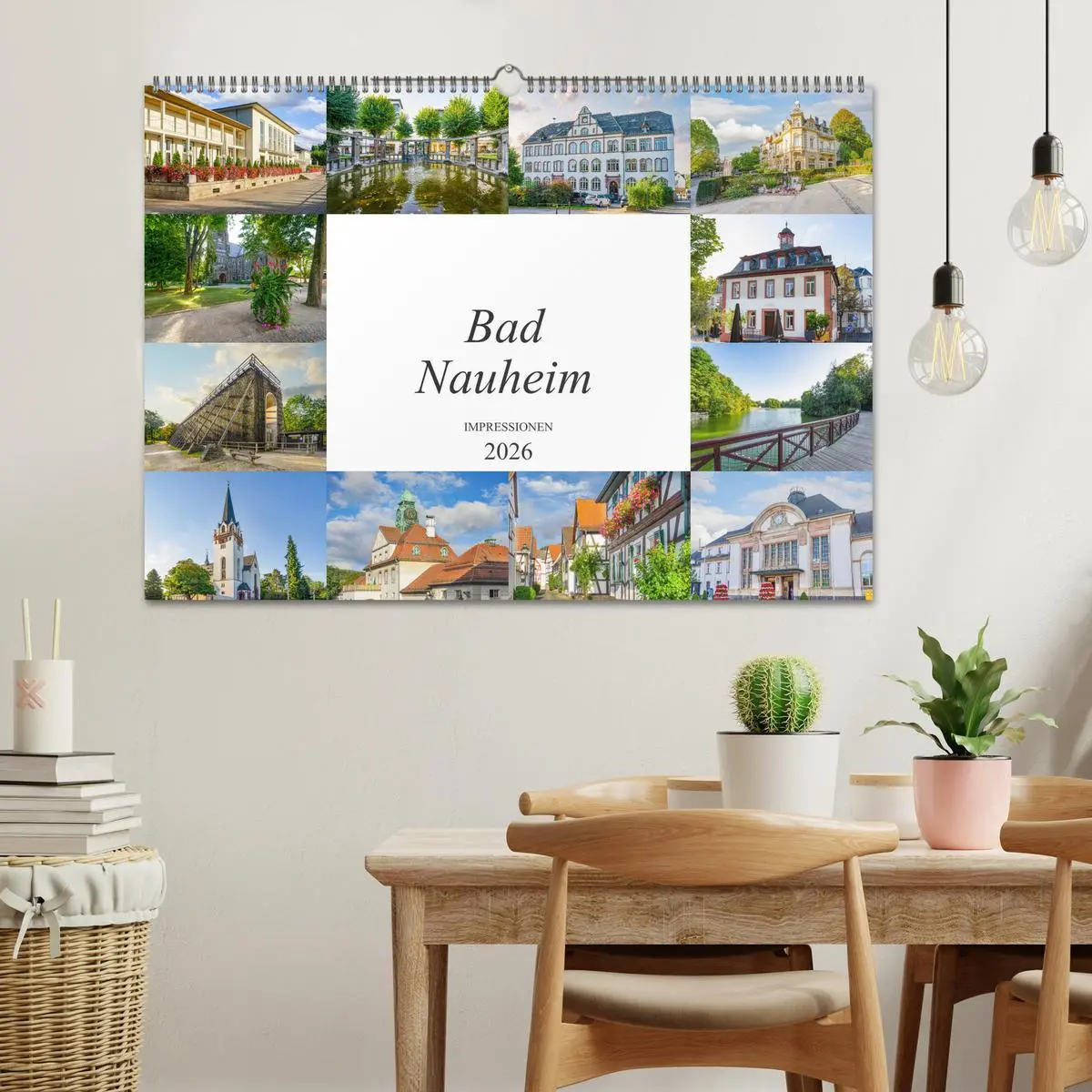 Bild: 9783457747735 | Bad Nauheim Impressionen (Wandkalender 2026 DIN A2 quer), CALVENDO...