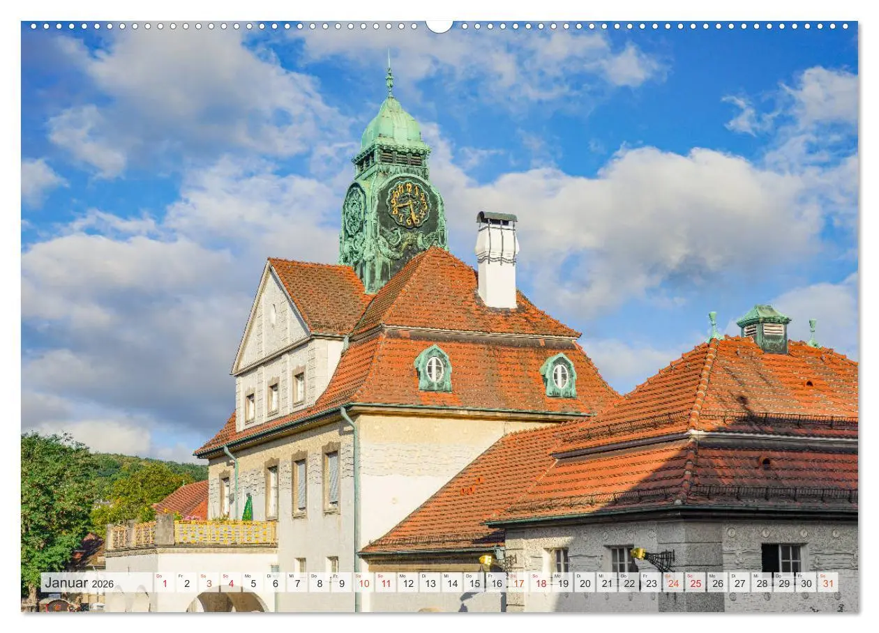 Bild: 9783457747735 | Bad Nauheim Impressionen (Wandkalender 2026 DIN A2 quer), CALVENDO...