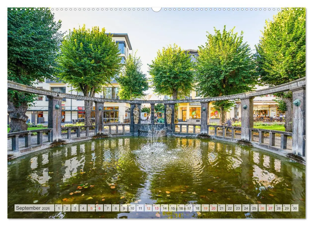 Bild: 9783457747735 | Bad Nauheim Impressionen (Wandkalender 2026 DIN A2 quer), CALVENDO...