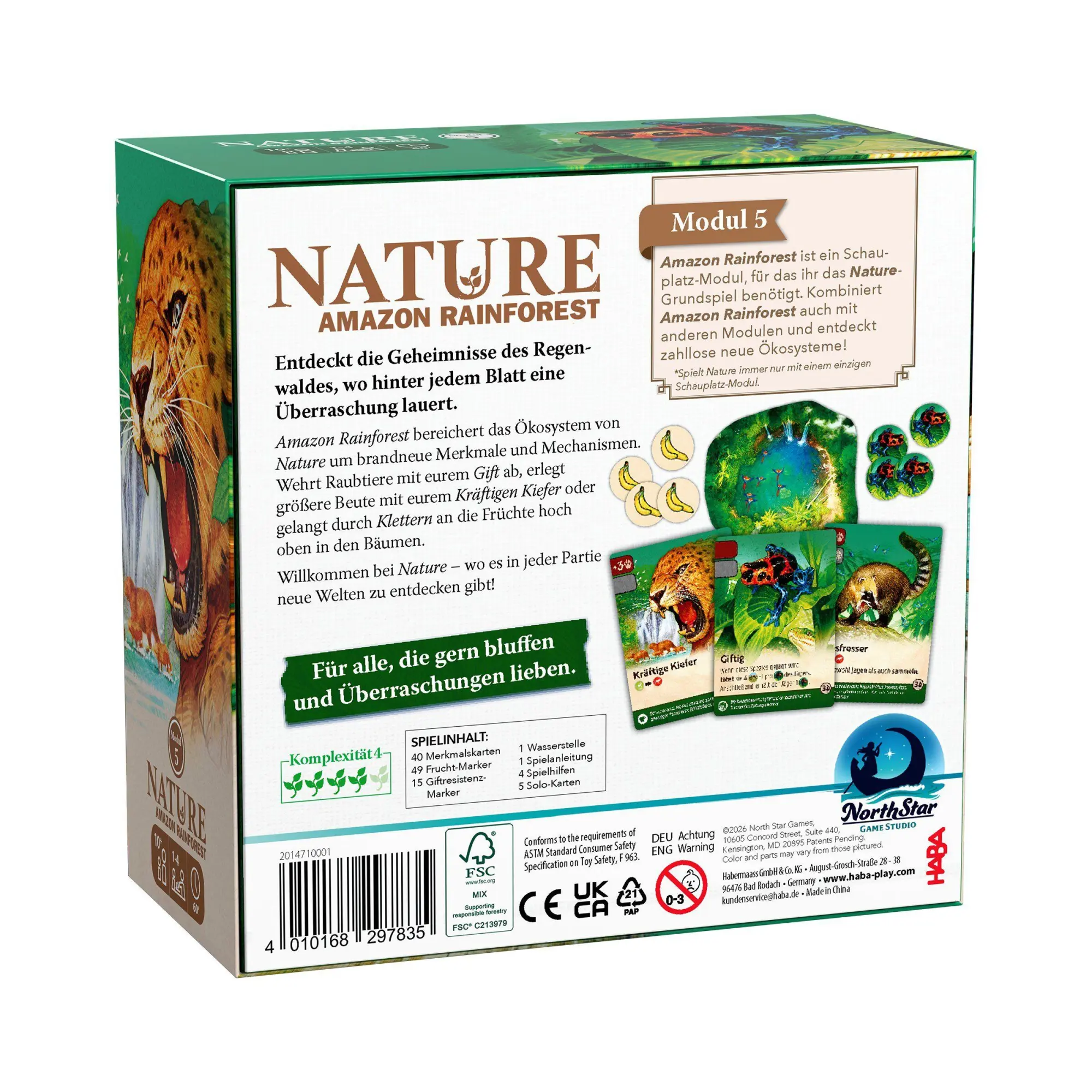 Bild: 4010168297835 | Nature Amazon Rainforest | Patrick Tonn | Spiel | 2014710001 | Deutsch