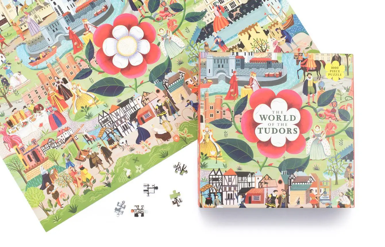 Bild: 9781913947835 | The World of the Tudors 1000 Piece Puzzle | Elizabeth Norton | Spiel