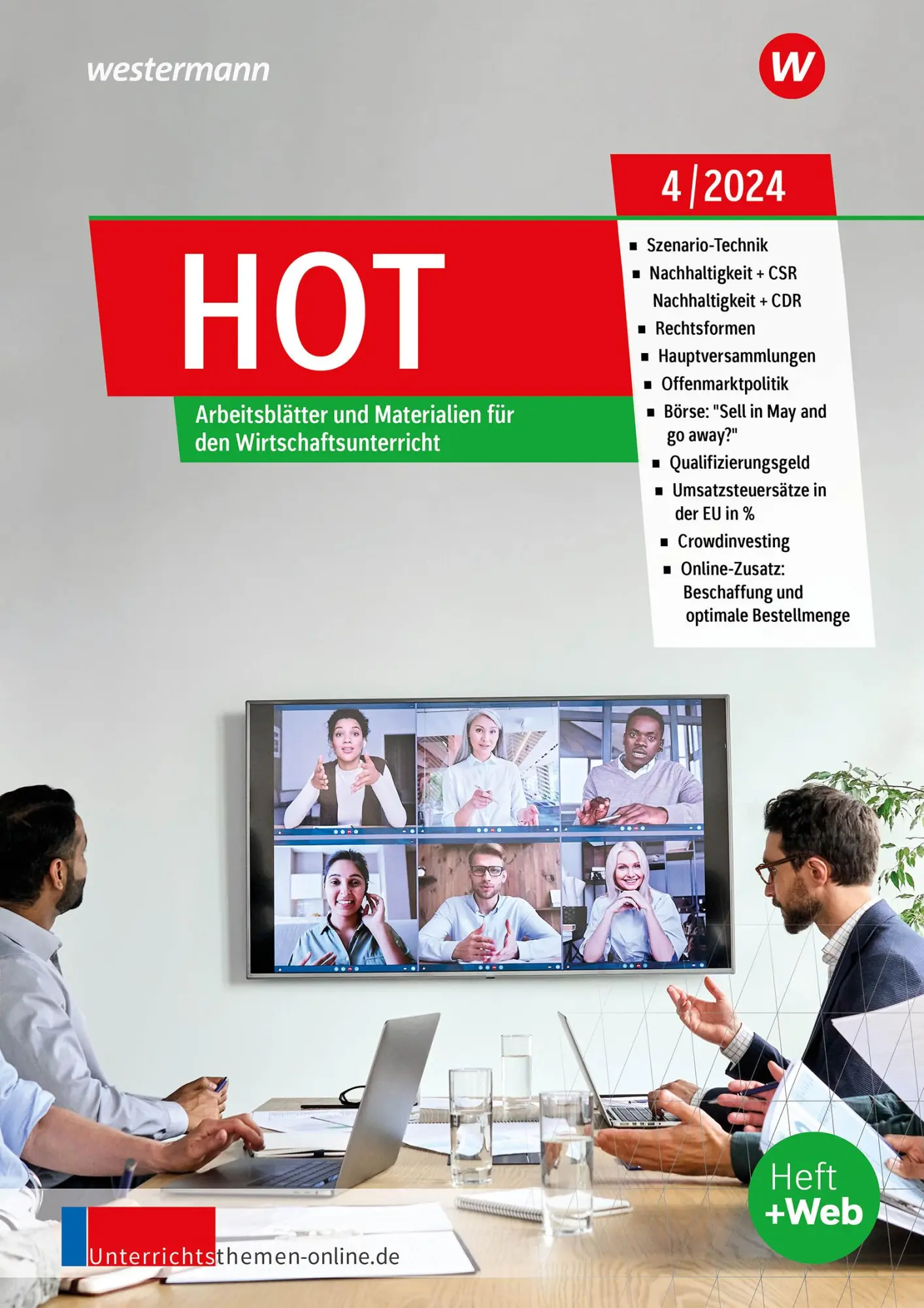 Cover: 9783427037835 | Unterrichtsthemen HOT. Ausgabe 4/2024 | Broschüre | 48 S. | Deutsch