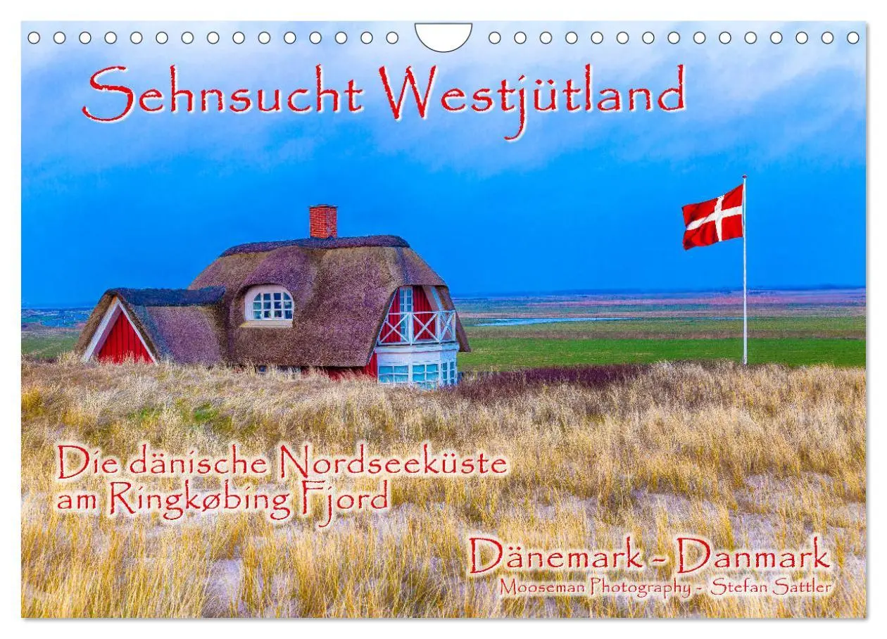 Cover: 9783457807835 | Sehnsucht Westjütland (Wandkalender 2026 DIN A4 quer), CALVENDO...
