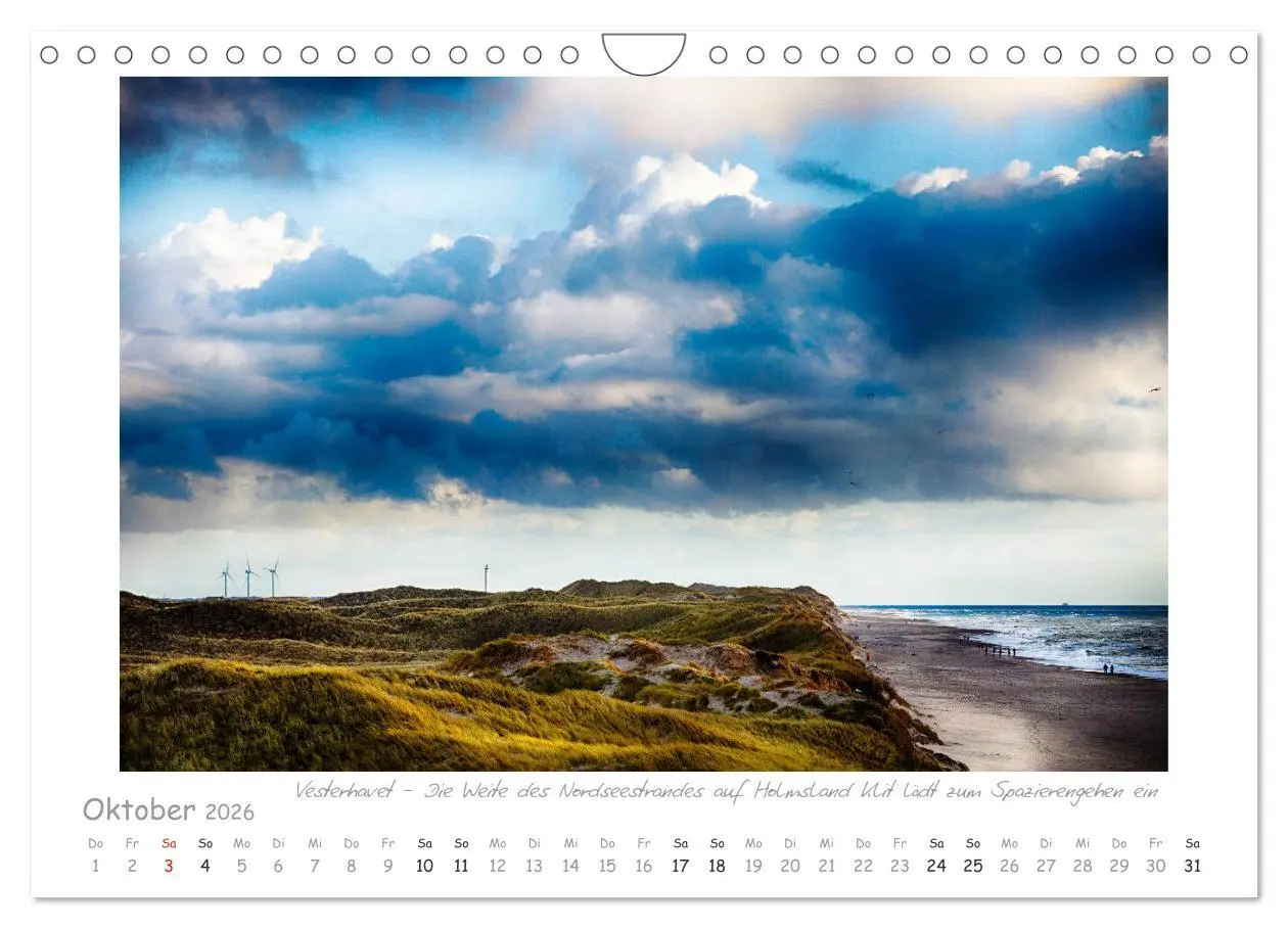 Bild: 9783457807835 | Sehnsucht Westjütland (Wandkalender 2026 DIN A4 quer), CALVENDO...