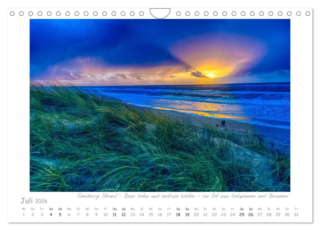 Bild: 9783457807835 | Sehnsucht Westjütland (Wandkalender 2026 DIN A4 quer), CALVENDO...