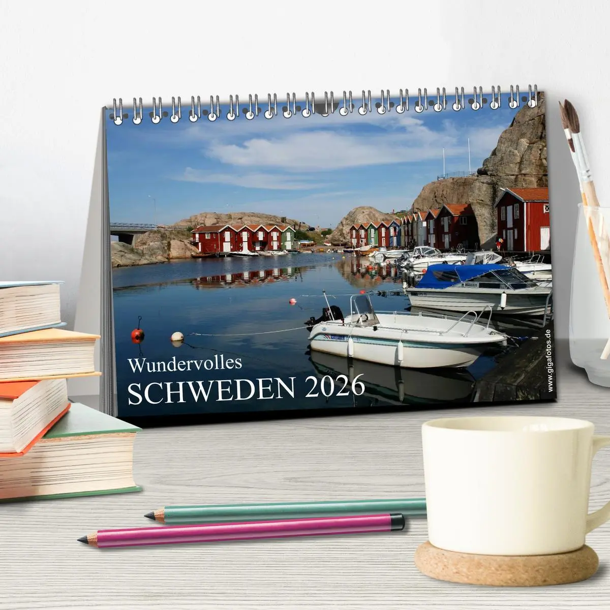 Bild: 9783516137835 | Wundervolles Schweden 2026 (Tischkalender 2026 DIN A5 quer),...
