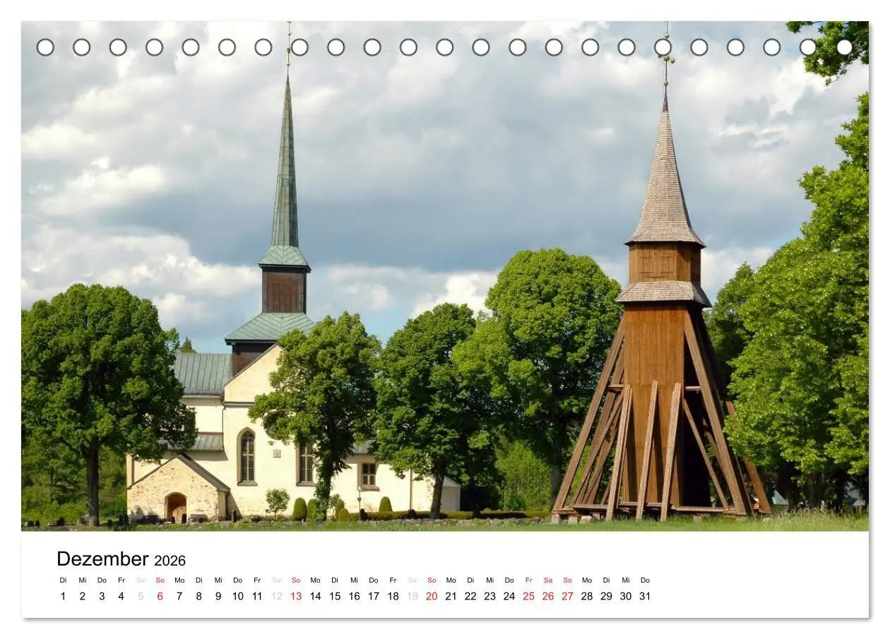 Bild: 9783516137835 | Wundervolles Schweden 2026 (Tischkalender 2026 DIN A5 quer),...