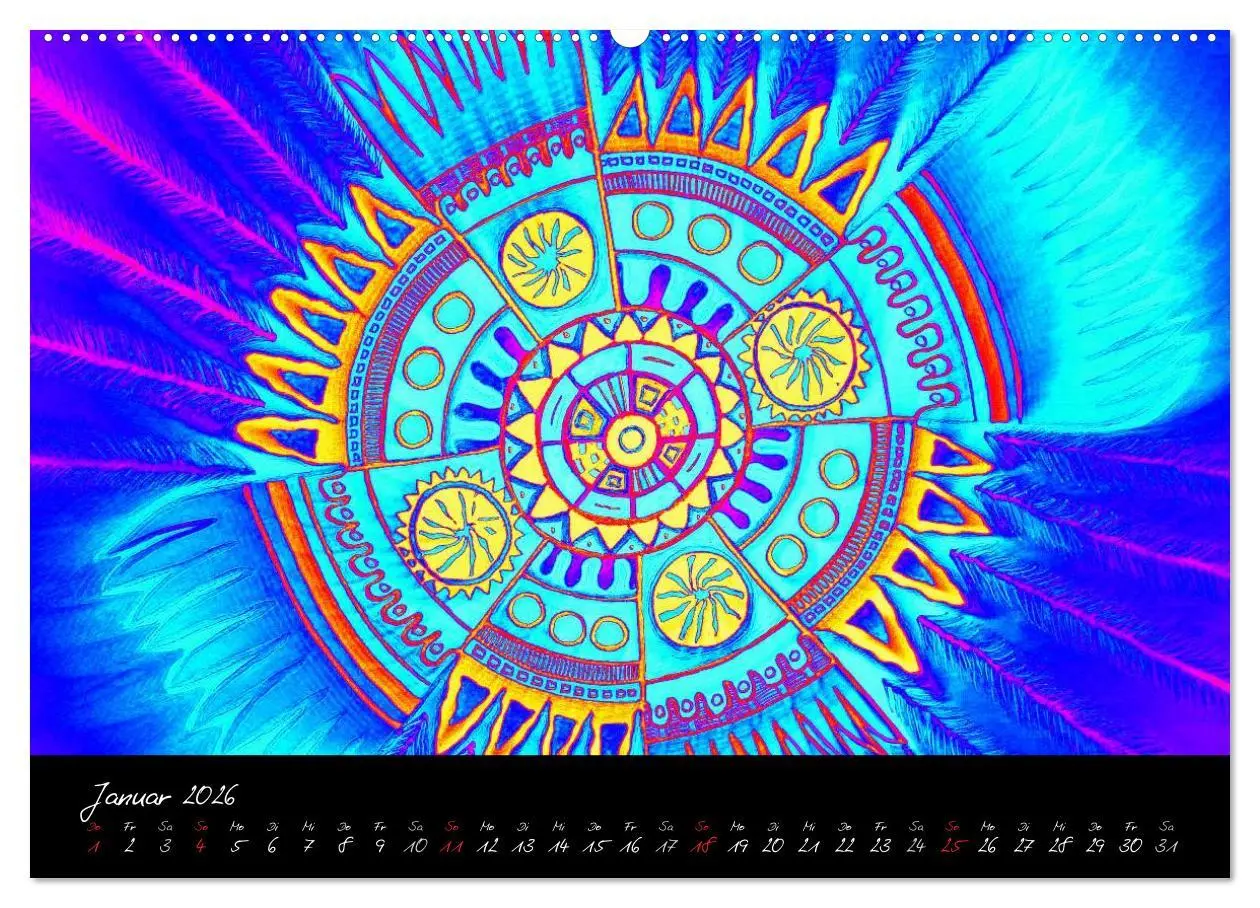 Bild: 9783516207835 | Indian Spirit (Wandkalender 2026 DIN A2 quer), CALVENDO Monatskalender