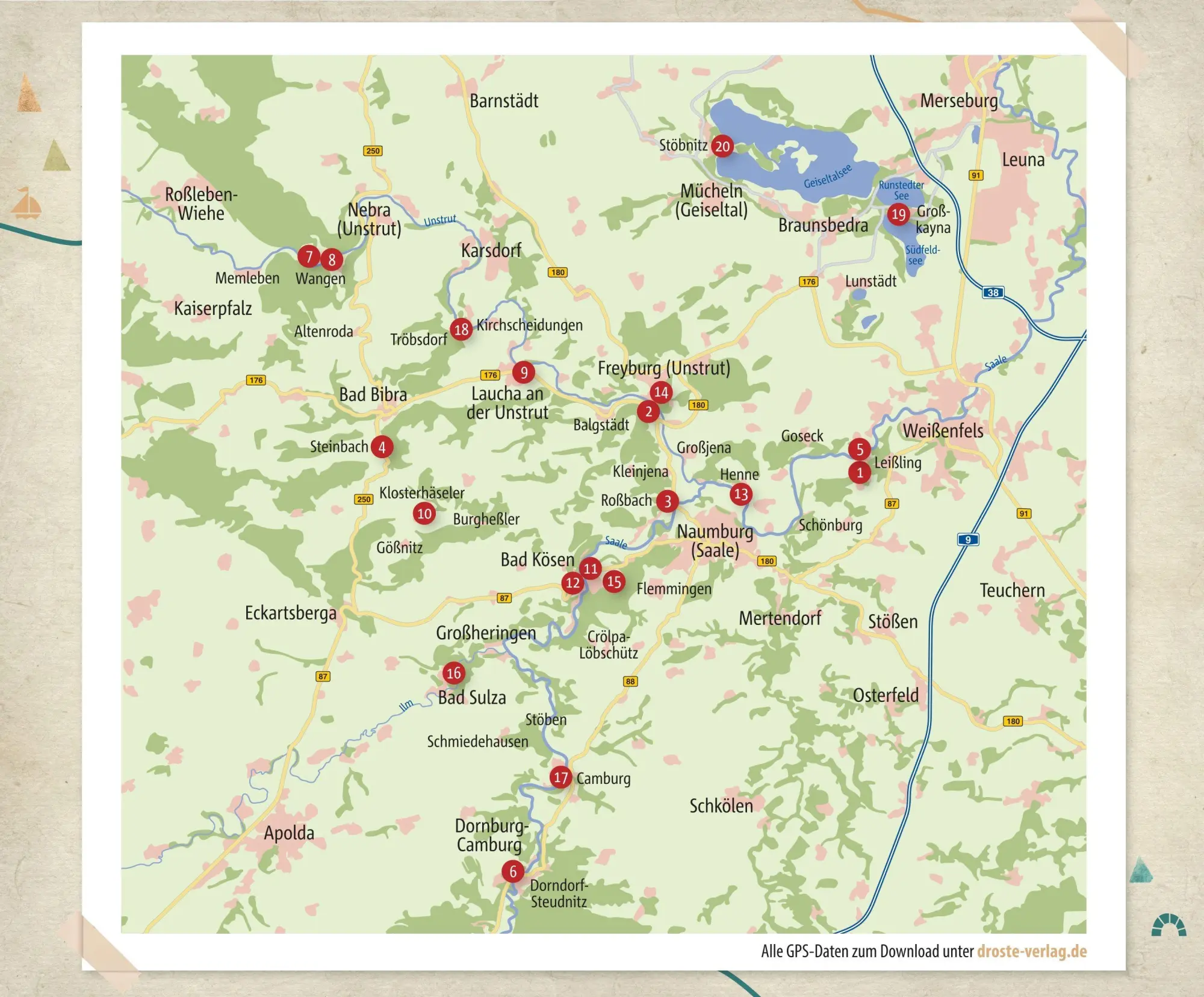 Bild: 9783770027835 | Saale-Unstrut. Wandern für die Seele | Lutz Granert | Taschenbuch