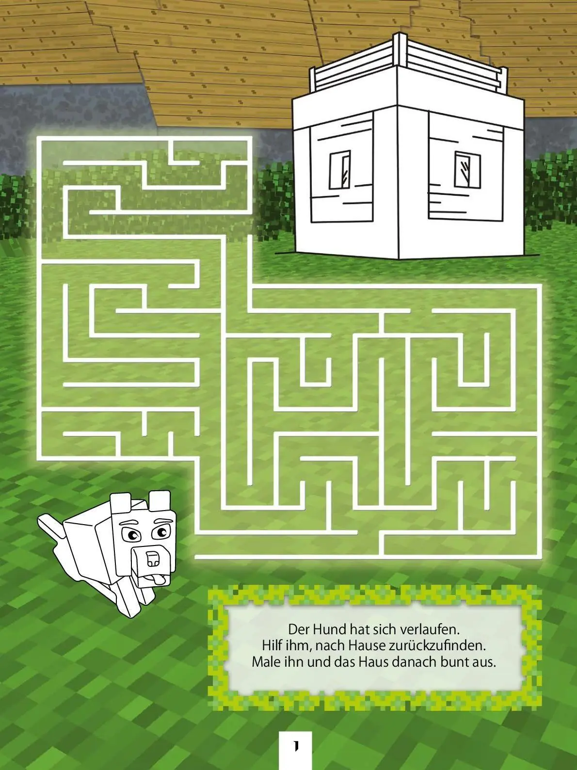 Bild: 9783849947835 | Rätsel-Abenteuer für Minecraft-Fans ab 6 Jahren | Verlag | Taschenbuch