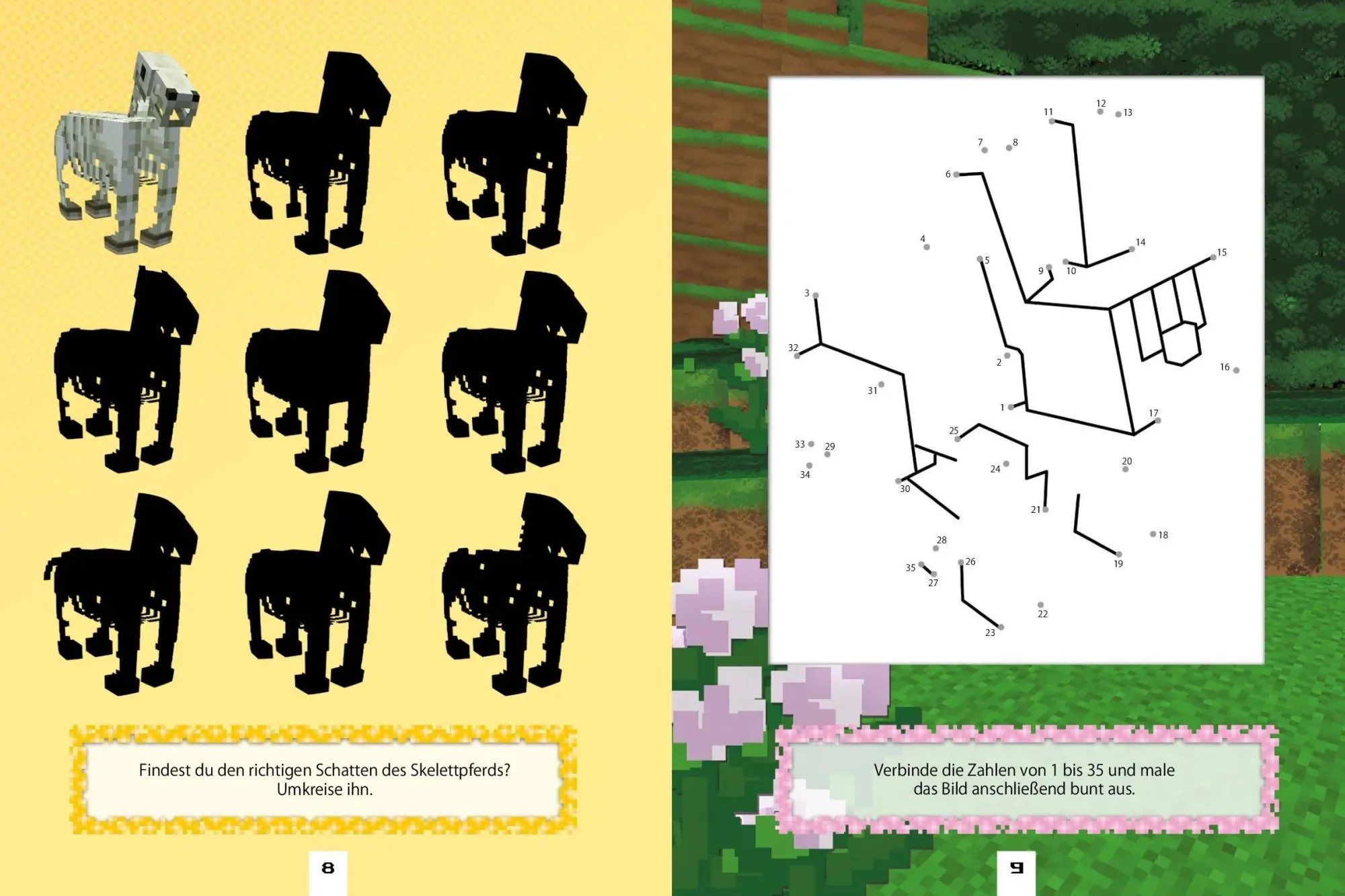 Bild: 9783849947835 | Rätsel-Abenteuer für Minecraft-Fans ab 6 Jahren | Verlag | Taschenbuch