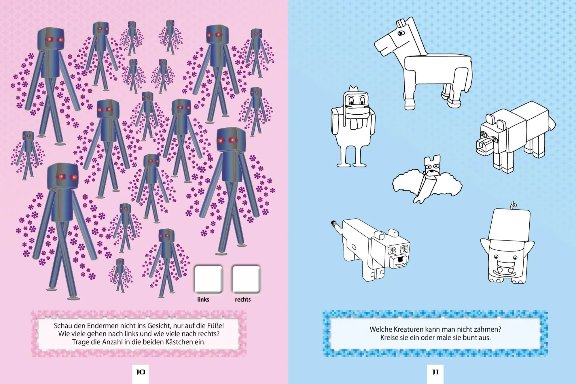 Bild: 9783849947835 | Rätsel-Abenteuer für Minecraft-Fans ab 6 Jahren | Verlag | Taschenbuch