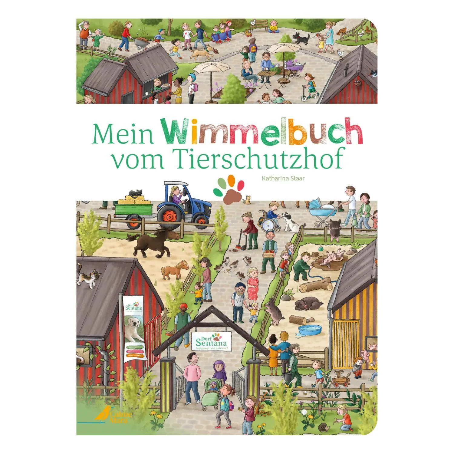 Cover: 9783948877835 | Mein Wimmelbuch vom Tierschutzhof | Katharina Staar | Buch | 16 S.