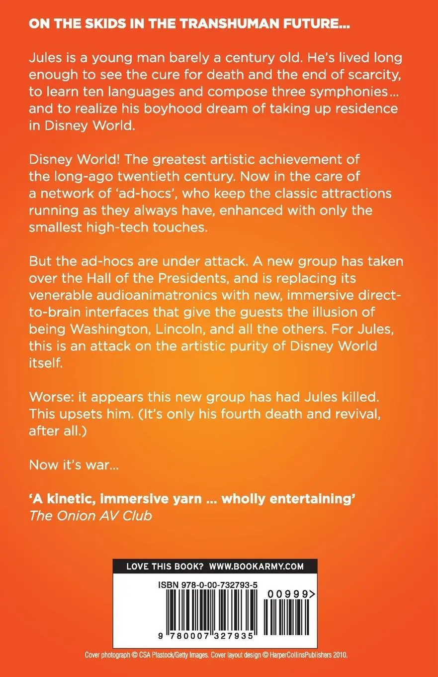 Rückseite: 9780007327935 | Down and Out in the Magic Kingdom | Cory Doctorow | Taschenbuch | 2010