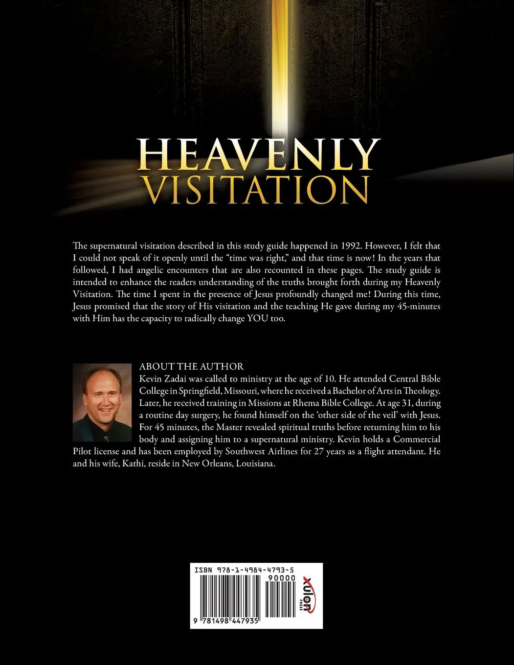 Rückseite: 9781498447935 | Heavenly Visitation | Kevin L Zadai | Taschenbuch | Englisch | 2015