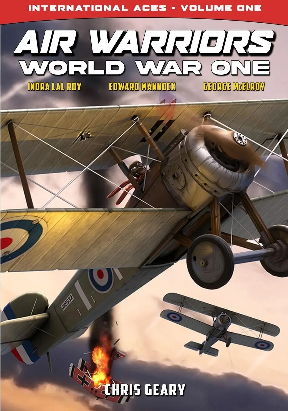 Cover: 9781635297935 | Air Warriors | World War One - International Aces - Volume 1 | Geary