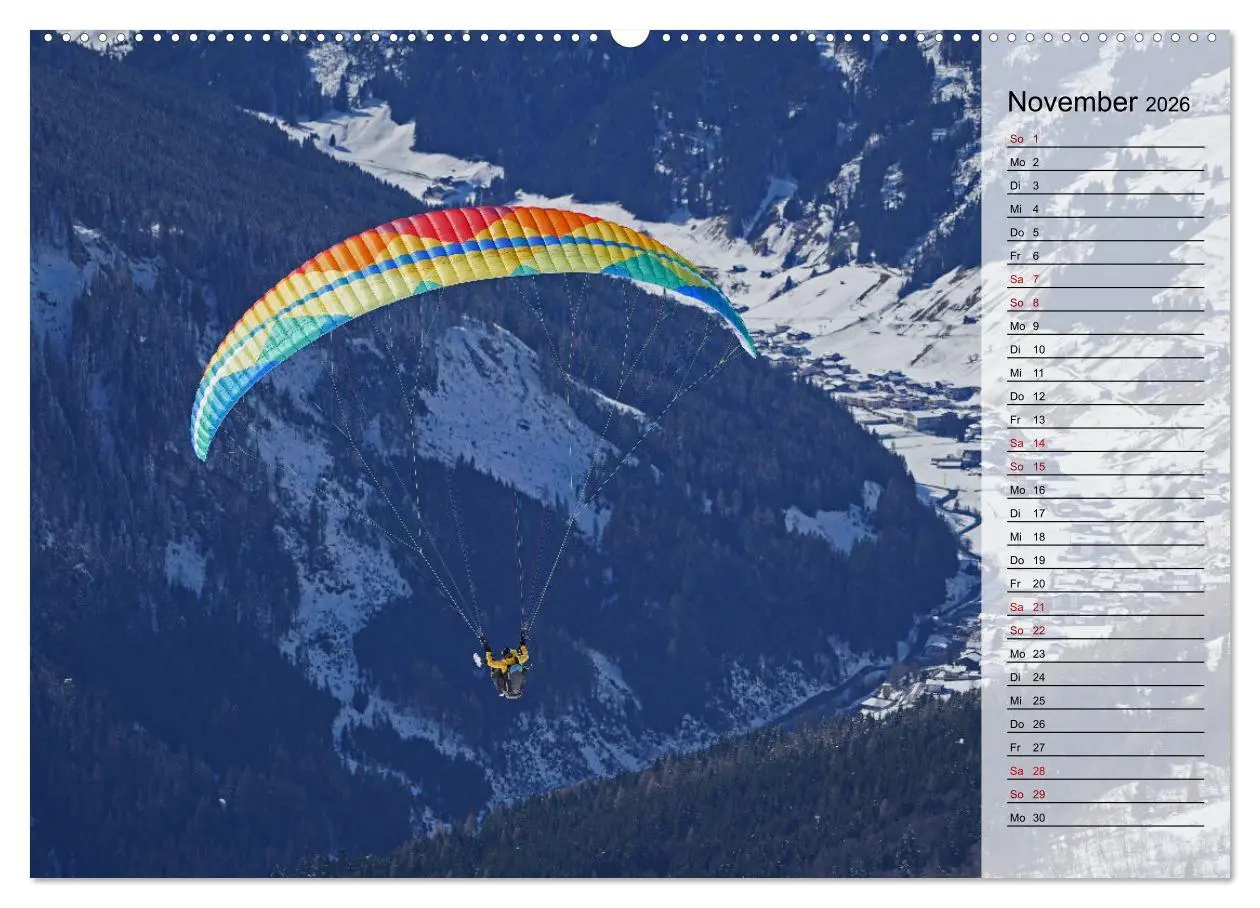Bild: 9783457417935 | Gleitschirmfliegen in den Tuxer Alpen (hochwertiger Premium...