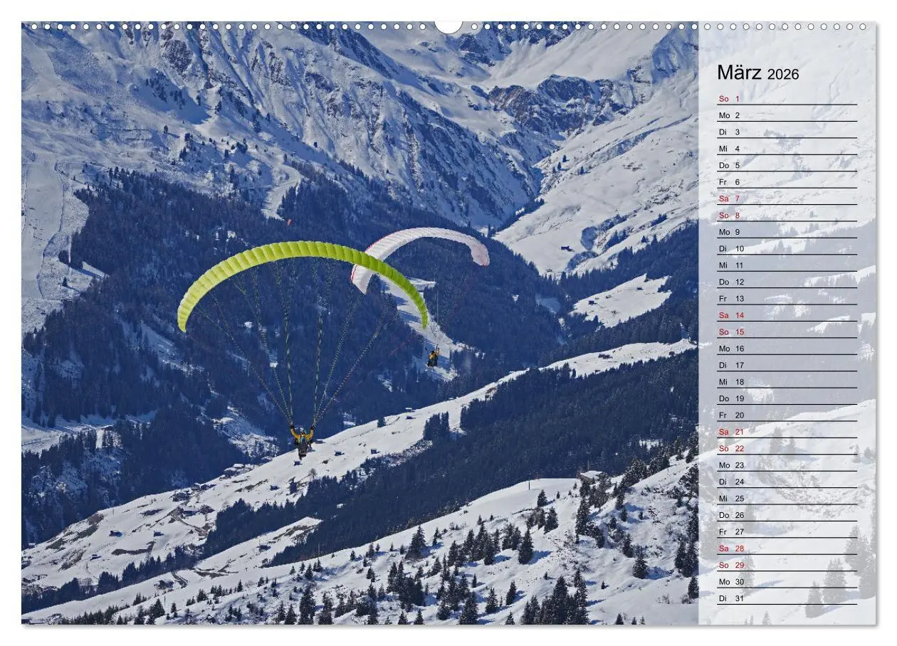 Bild: 9783457417935 | Gleitschirmfliegen in den Tuxer Alpen (hochwertiger Premium...