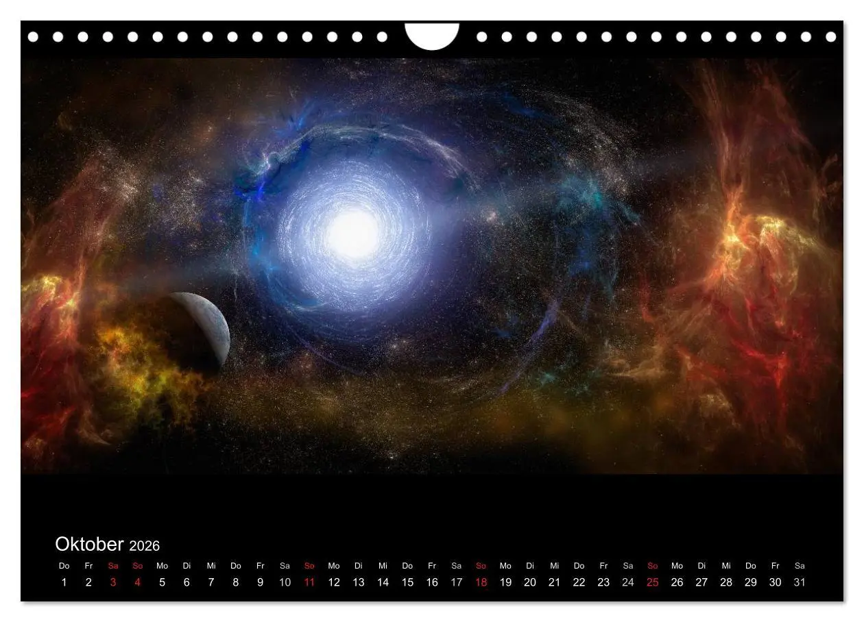 Bild: 9783457967935 | Kosmische Panoramen (Wandkalender 2026 DIN A4 quer), CALVENDO...