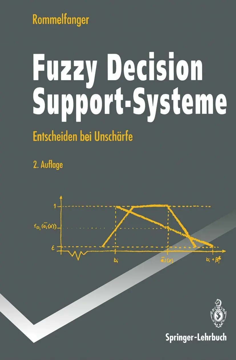 Cover: 9783540577935 | Fuzzy Decision Support-Systeme | Entscheiden bei Unschärfe | Buch | ix Cover: 9783540577935 | Fuzzy Decision Support-Systeme | Entscheiden bei Unschärfe | Buch | ix