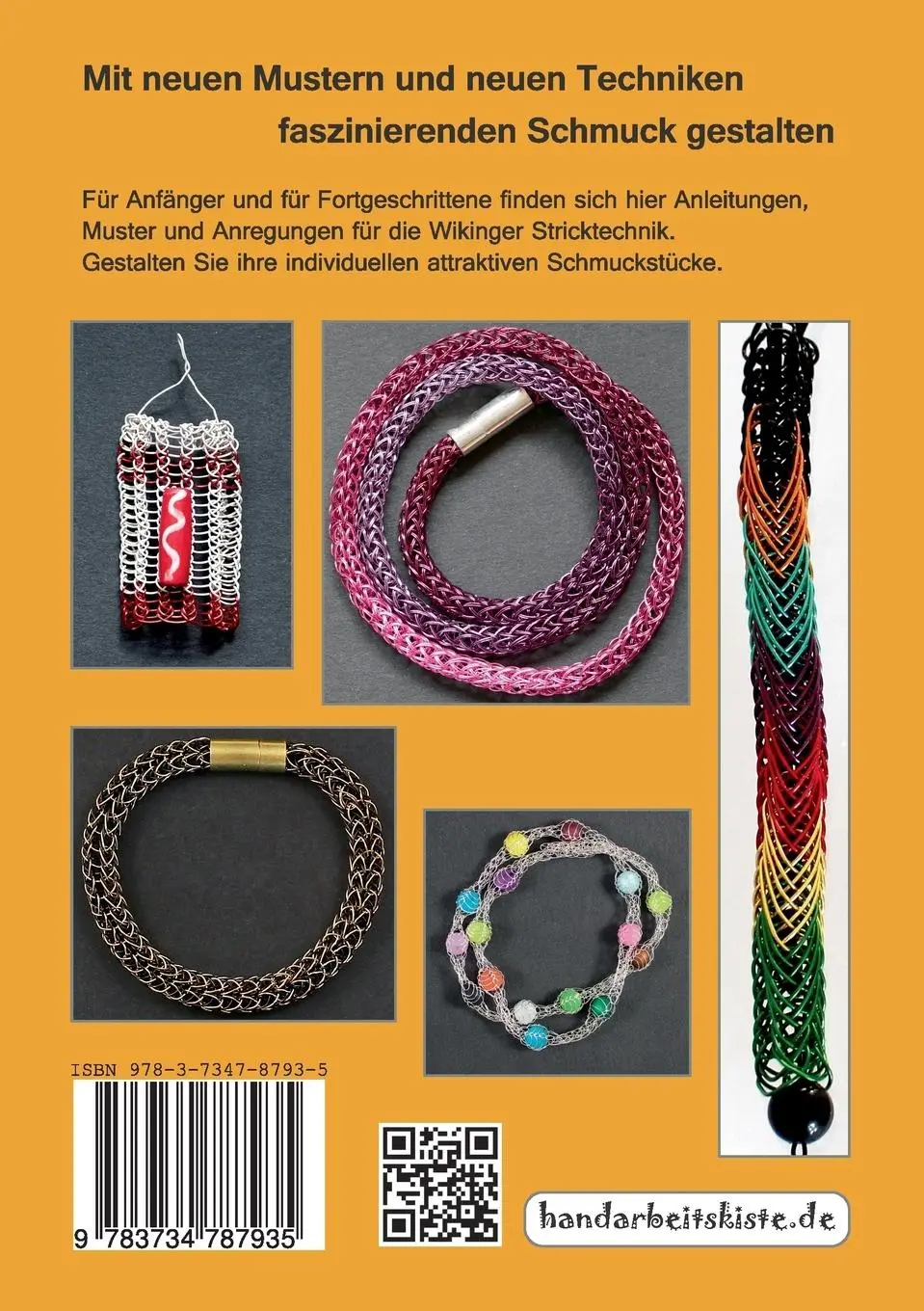 Rückseite: 9783734787935 | Wie die Wikingerinnen: Drahtschmuck stricken II | Kister-Schuler