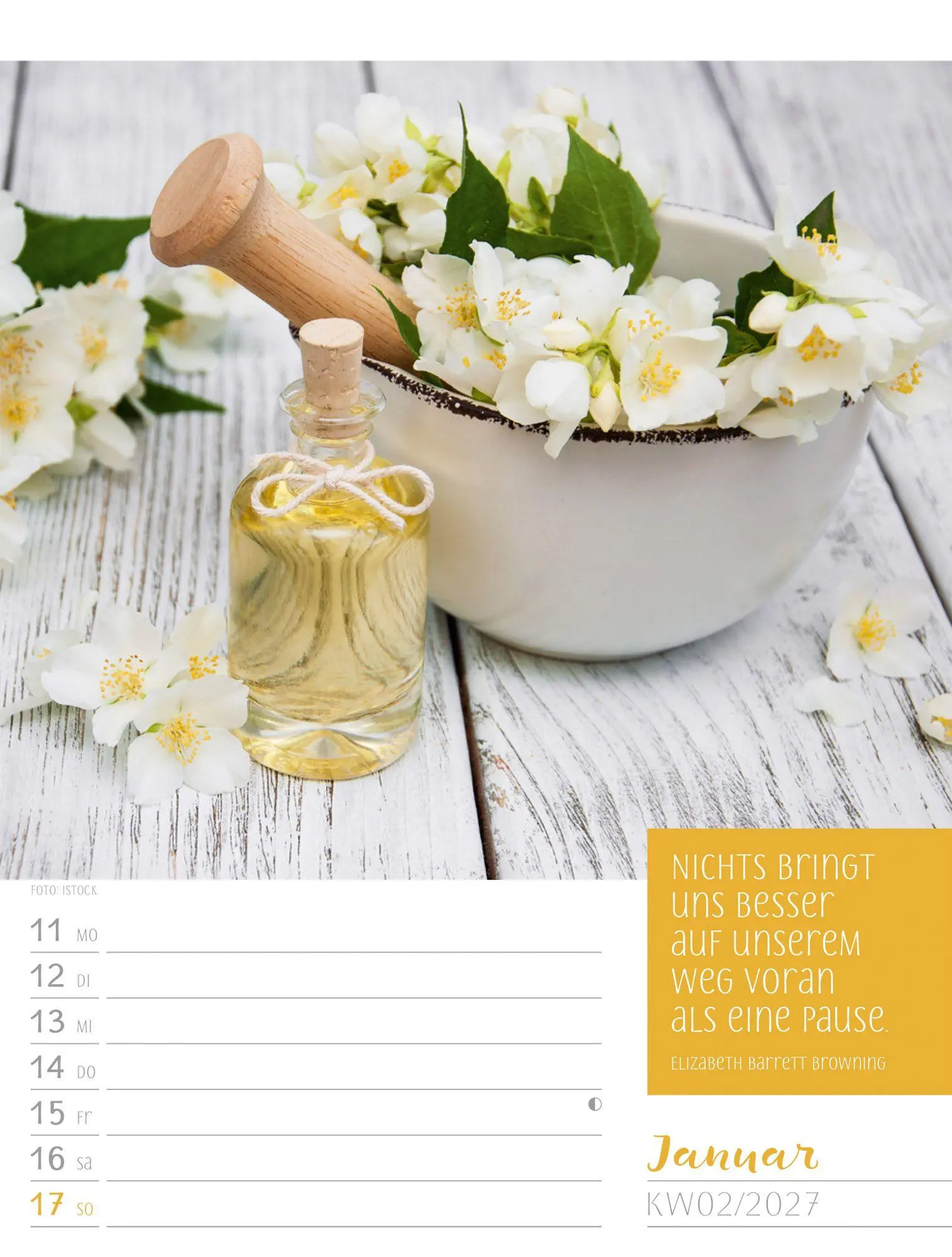 Bild: 9783838427935 | Augenblicke der Achtsamkeit Wochenplaner Kalender 2027 | GmbH | 56 S.