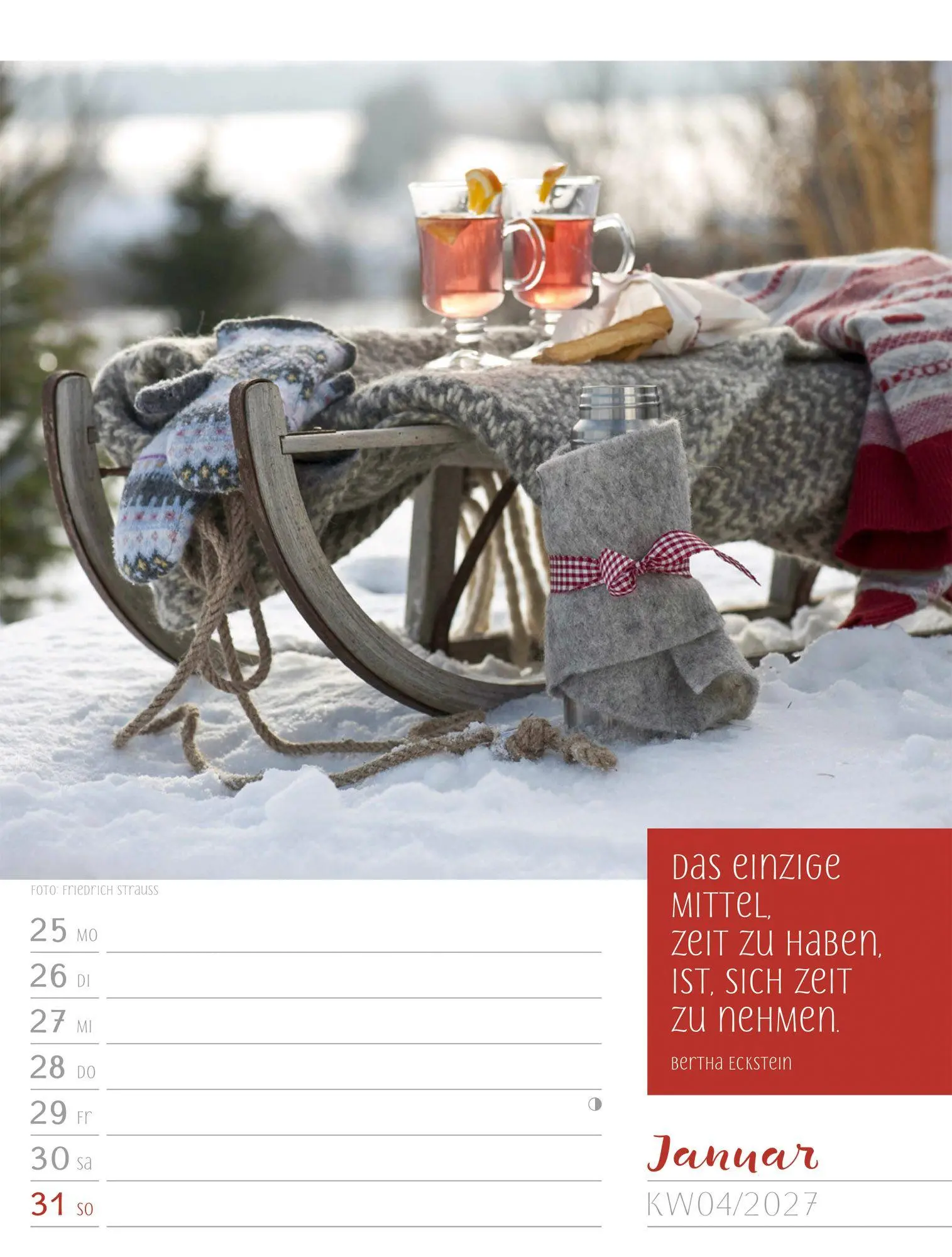 Bild: 9783838427935 | Augenblicke der Achtsamkeit Wochenplaner Kalender 2027 | GmbH | 56 S.