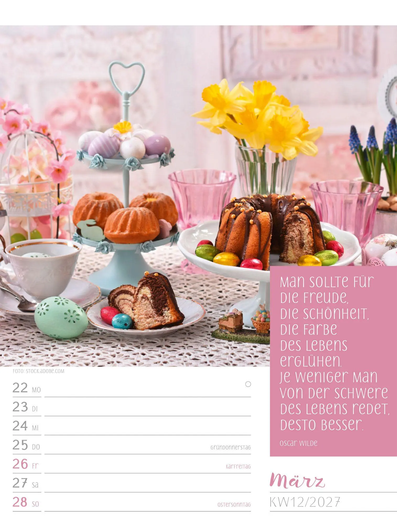 Bild: 9783838427935 | Augenblicke der Achtsamkeit Wochenplaner Kalender 2027 | GmbH | 56 S.