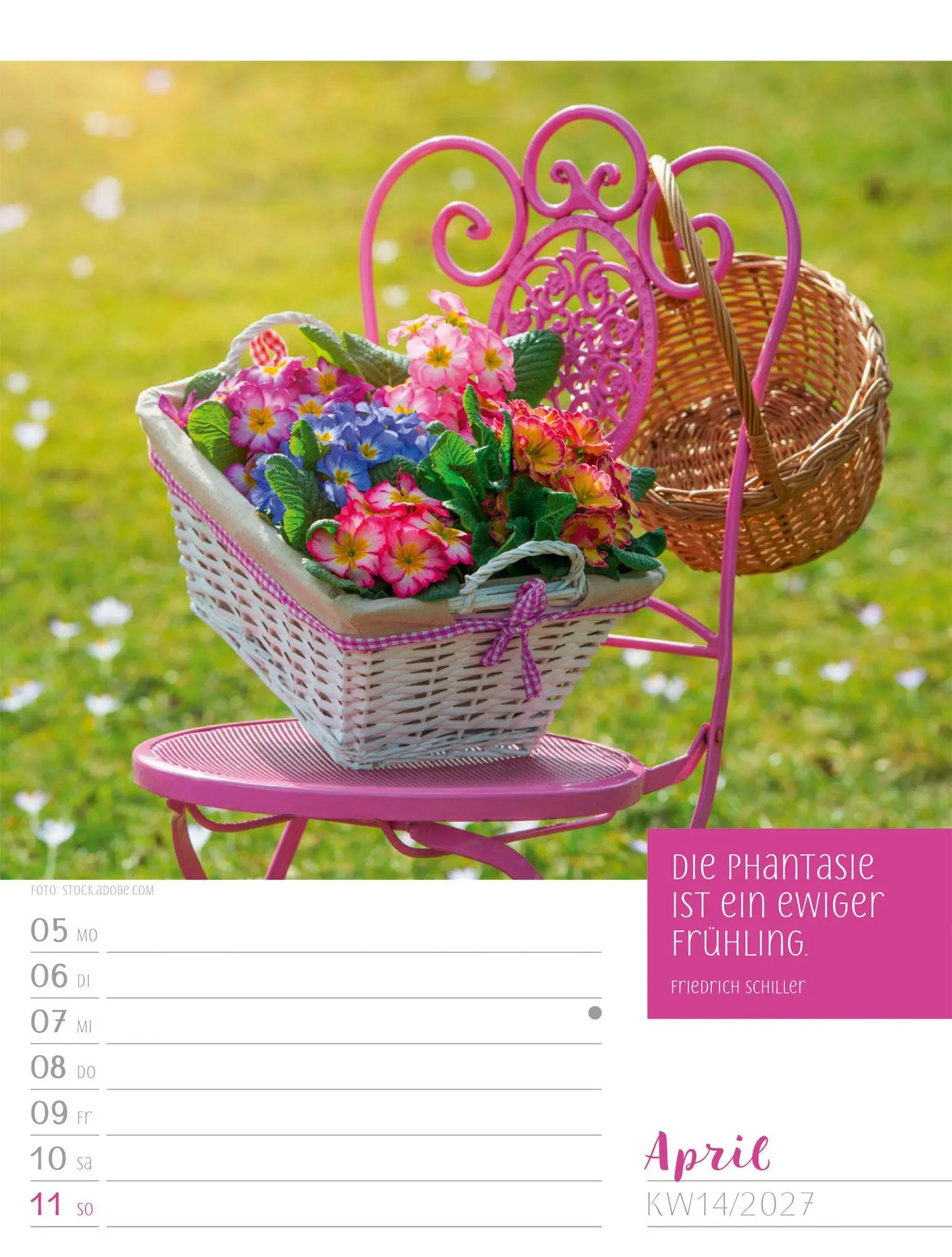 Bild: 9783838427935 | Augenblicke der Achtsamkeit Wochenplaner Kalender 2027 | GmbH | 56 S.