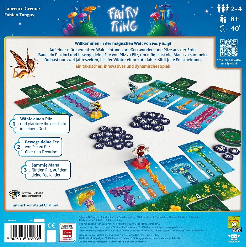 Bild: 5425016928035 | Fairy Ring | Laurence Grenier (u. a.) | Spiel | RPOD0044 | Deutsch