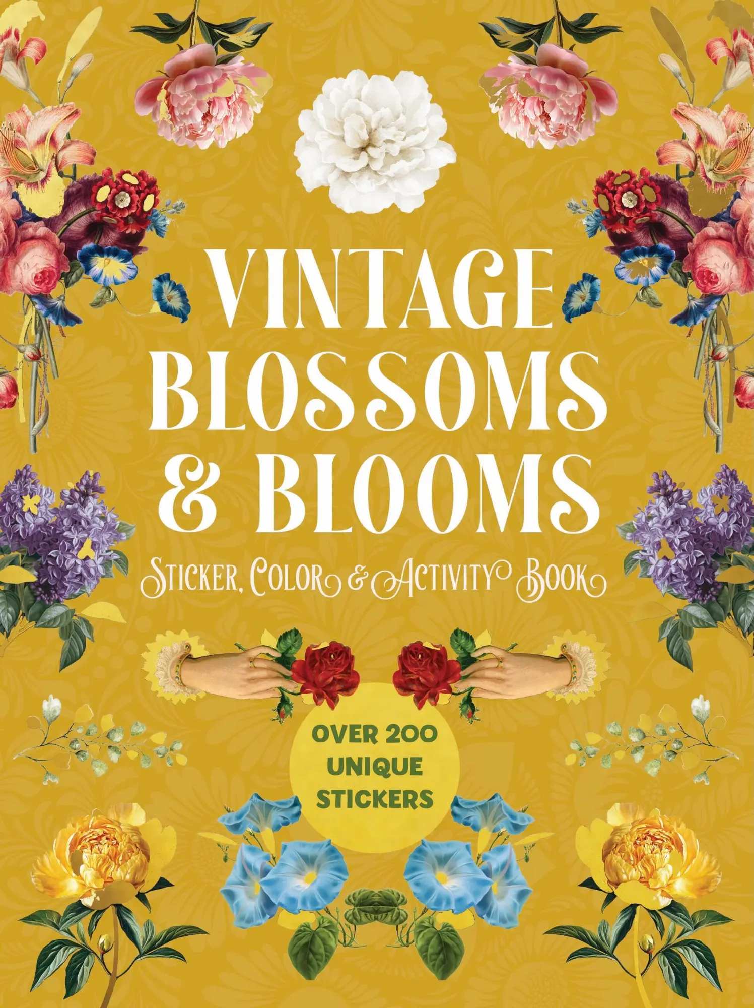 Cover: 9780785848035 | Vintage Blossoms and Blooms Sticker, Color and Activity Book | Books