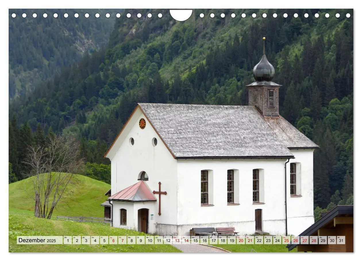 Bild: 9783383988035 | Kleines Walsertal - Das Kleinwalsertal in Vorarlberg (Wandkalender...