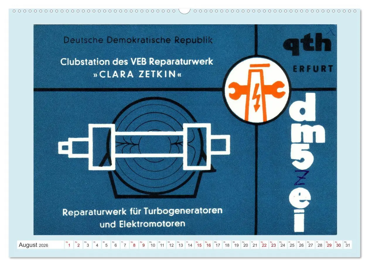 Bild: 9783457308035 | Amateurfunk in der DDR - Historische QSL-Karten (Wandkalender 2026...