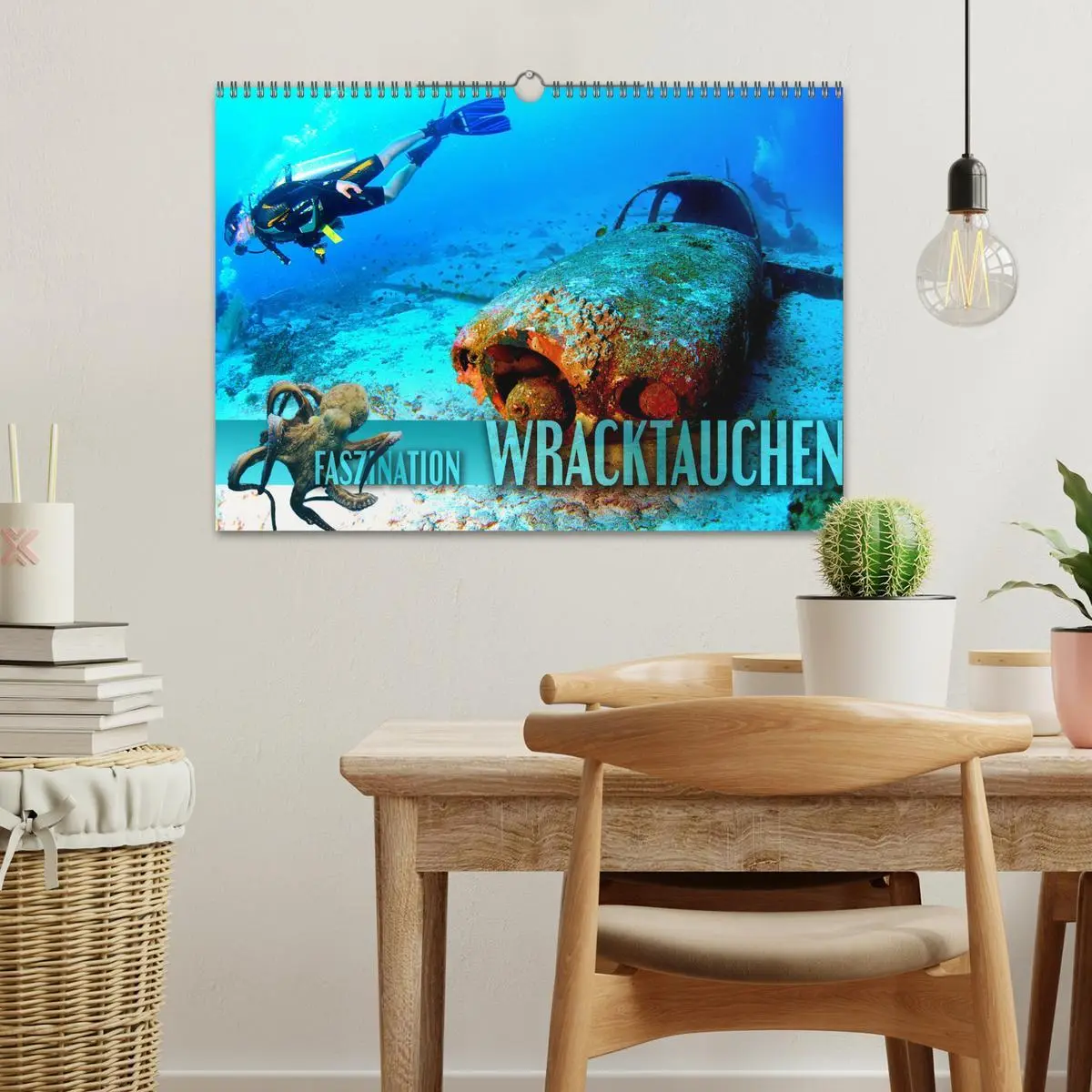Bild: 9783457548035 | Faszination Wracktauchen (Wandkalender 2026 DIN A3 quer), CALVENDO...