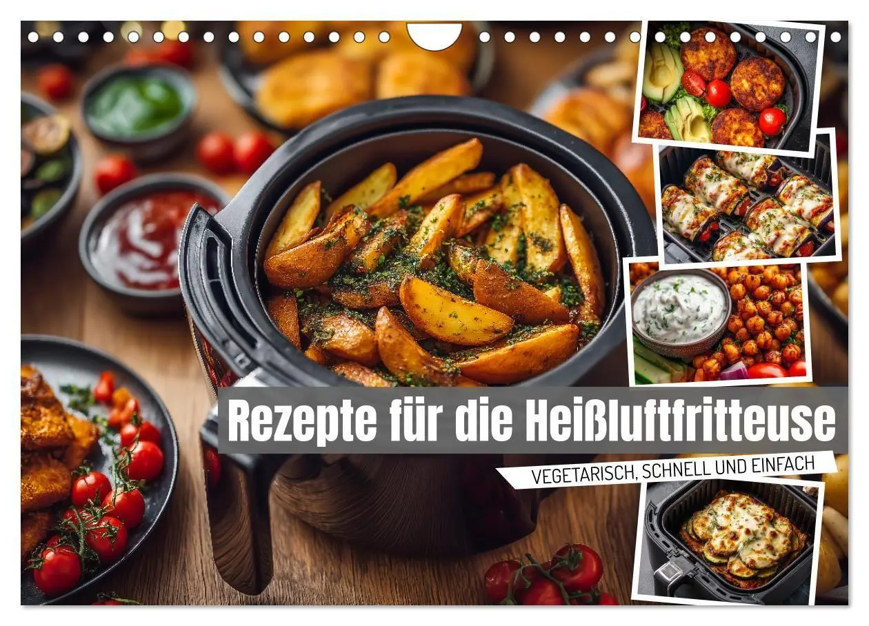 Cover: 9783516708035 | Rezepte für die Heißluftfritteuse - vegetarisch, schnell und...