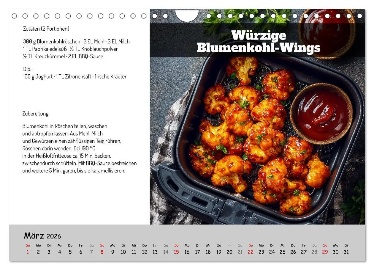 Bild: 9783516708035 | Rezepte für die Heißluftfritteuse - vegetarisch, schnell und...